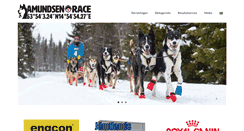 Desktop Screenshot of amundsenrace.com